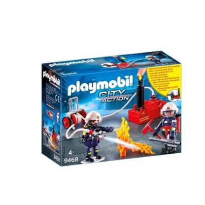 PLAYMOBIL CITY ACTION SQUADRA VIGILI FUOCO POMPA D' ACQUA 4+
