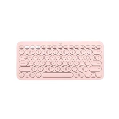 LOGITECH K380 TASTIERA MINI WIRELESS MULTI DEVICE ROSA
