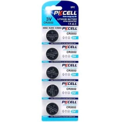 ITB BATTERIA A BOTTONE CR2032 3V CONF 5 Pz