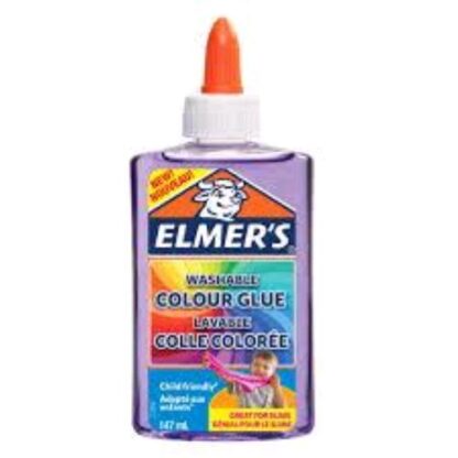 ELMERS COLLA VINILICA SEMITRASPARENTE FLACONE DA 147ML VIOLA