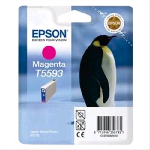 EPSON T5593 CARTUCCIA INK-JET MAGENTA IN BLISTER CON ALLARME PER STYLUS PHOTO RX700