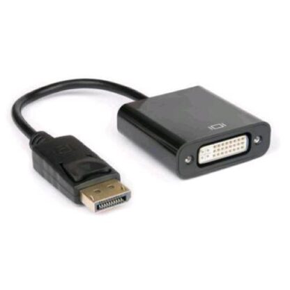 HAMLET ADATTATORE VIDEO DA DISPLAYPORT MASCHIO A DVI FERMMINA NERO