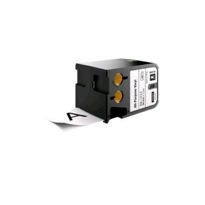 DYMO XTL NASTRO PER ETICHETTE IN VINILE 54 MM X 7 MT BIANCO STAMPA NERA