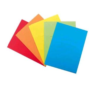 BLASETTI CARTELLA A 3 LEMBI CON STAMPA IN CARTONCINO 250X335 mm A4 COLORI ASSORTITI CONF 10 Pz.