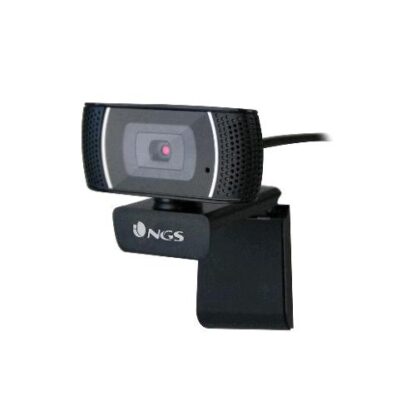 NGS WEBCAM FULL HD AUTOFOCUS USB 2.0 MICROFONO OMNIDIREZIONALE INCORPORATO CAVO 2MT NERO