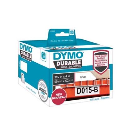 DYMO DURABLE CONF 300 ETICHETTE ADESIVE IN ROTOLO IN POLIESTERE 1020X59 mm BIANCO