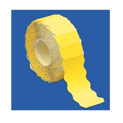 MARKIN 1500 ETICHETTE ADESIVE PER PREZZATRICI IN ROTOLO 220X150 mm GIALLO CONF 16 Pz.