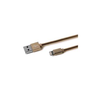 CELLY CAVO 1 X M USB TIPO A 1 X M LIGHTNING 1 M ORO