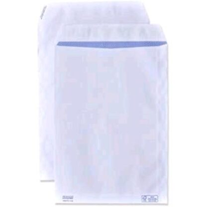 PIGNA COMPETITOR BUSTE A SACCO IN CARTA CON STRIP 250X353 mm BIANCO CONF 500 Pz.