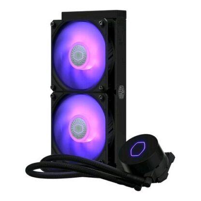 COOLER MASTER MASTERLIQUID ML240L V2 RGB DISSIPATORE DI CALORE A LIQUIDO PER CPU 2 VENTOLE ILLUMINAZIONE LED RGB