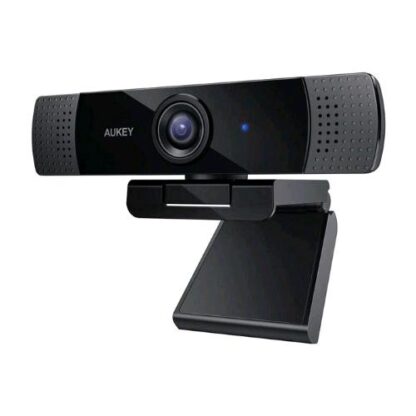 AUKEY PC-LM1E WEBCAM A CLIP USB FULL HD 2 MP 1920 x 1080 PIXEL CON MICROFONO INTEGRATO NERO