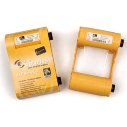 ZEBRA 800033-840 ROTOLO RIBBON COLORATO YELLOW CYANO MAGENTA BLACK IN USO PER STAMPANTI CARD/BADGE