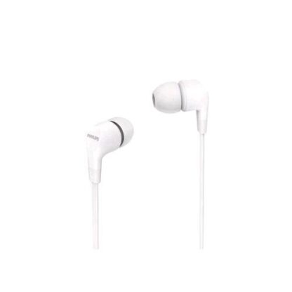 PHILIPS TAE1105WT/00 AURICOLARI CON MICROFONO IN EAR EXTRA BASS JACK 3.5mm BIANCO