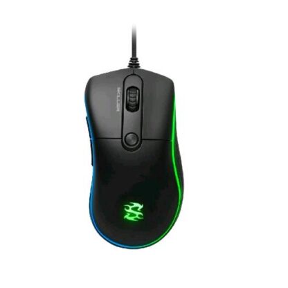 SHARKOON SKILLER-SGM2 MOUSE GAMING USB 6.400 DPI RGB 6 TASTI CONFIGURABILI NERO