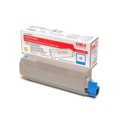 OKI 43324423 TONER CIANO PER C5800n / C5800dn / C5900n / C5900dn / C5900dtn / C5900cdtn / C5550 MFP 5.000 PAGINE