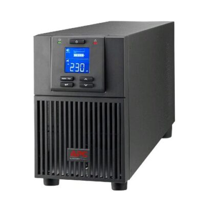 APC SRV1KI UPS GRUPPO DI CONTINUITA' DOPPIA CONVERSIONE ONLINE 800 W 1.000 Va CONNETTORI 3 X AC INTERFACCIA LCD