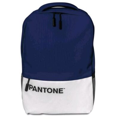 PANTONE BACKPACK ZAINO PER NOTEBOOK DA 15.6" CON PORTA DI RICARICA USB BIANCO/BLU