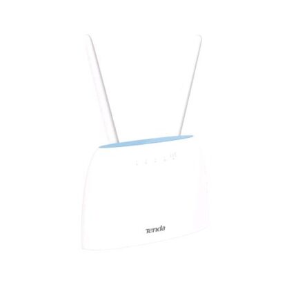 TENDA 4G09 ROUTER AC1200 WIFI 4G+ LTE DUAL-BAND CON SLOT PER SCHEDA SIM CAT6 300 MBPS CONNETTIVIT FINO A 64 DISPOSITIVI ANTENNE RIMOVIBILI 5DBI 4G BIANCO