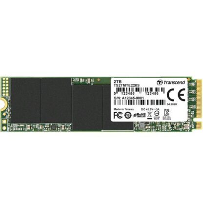 TRANSCEND 220S SSD 2.000GB M.2 NVMe PCI EXPRESS 3.0 3D NAND