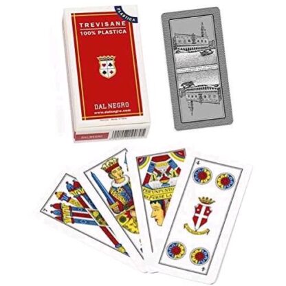 DAL NEGRO CARTE DA GIOCO TREVISANE IN PLASTICA