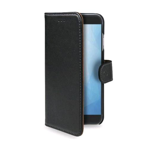 CELLY HUAWEI P9 PLUS CUSTODIA A PORTAFOGLIO SIMILPELLE FLAP MAGNETICO NERO