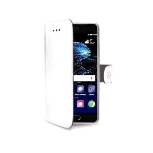 CELLY HUAWEI P10 PLUS CUSTODIA A PORTAFOGLIO SIMILPELLE FLAP MAGNETICO BIANCO