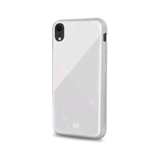CELLY APPLE iPHONE XR CUSTODIA IN TPU + VETRO TEMPERATO BIANCO