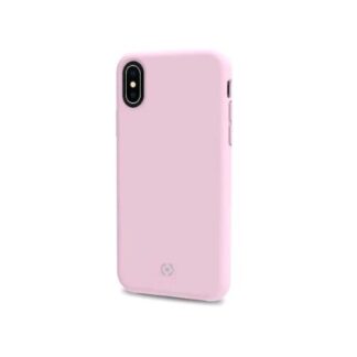 CELLY APPLE iPHONE XS/X COVER IN SILICONE LIQUIDO CON FINITURA SOFT-TOUCH ROSA