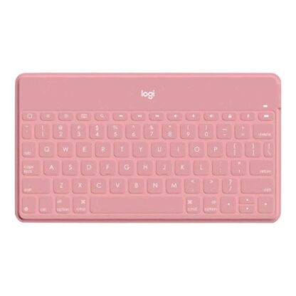 LOGITECH KEYS-TO-GO APPLE iPAD/APPLE TV/iPHONE TASTIERA BLUETOOTH QWERTY ITALIANA TASTI SCELTA RAPIDA iOS ROSA