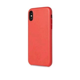 CELLY APPLE iPHONE XS MAX COVER IN SIMILPELLE ROSSO
