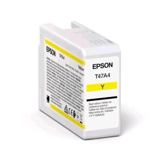 EPSON ULTRACHROME PRO T47A4 CARTUCCIA INCHIOSTRO GIALLO 50 ML PER SURECOLOR SC-P900
