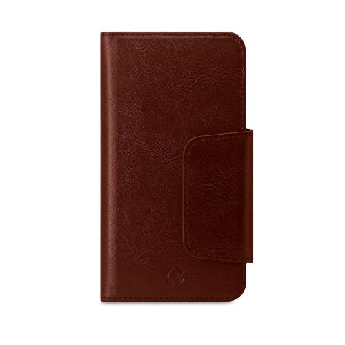 CELLY DUOMO WALLET CUSTODIA A PORTAFOGLIO UNIVERSALE 5.8" CON CHIUSURA MAGNETICA MARRONE