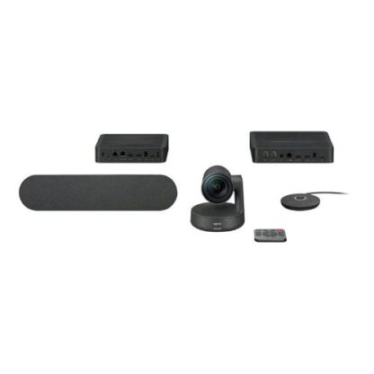 LOGITECH RALLY KIT PER VIDEOCONFERENZA PROFESSIONALE 4K ULTRA HD ZOOM DIGITALE 15x