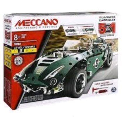SPIN MASTER MECCANO MULTIMODELLO DA 5 MACCHINA DA CORSA