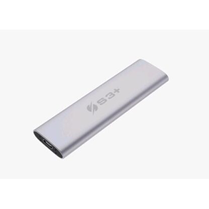 S3+ S3SSDE1T0SL SSD 1.000GB ESTERNO ULTRASOTTILE TSB 3.2 GEN 2 TYPE- C ARGENTO