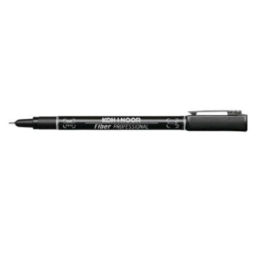 KOH-I-NOOR PENNE A FIBRA TRATTO 0.2 mm INCHIOSTRO NERO CONF 10 Pz.