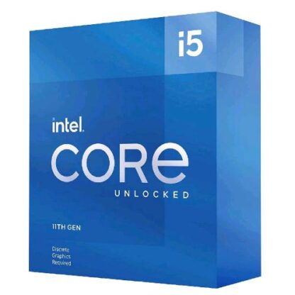 INTEL CORE i5-11600KF PROCESSORE 6 CORE 3.9 - 4.9GHz 12MB CACHE INTELLIGENTE SK1200 BOX