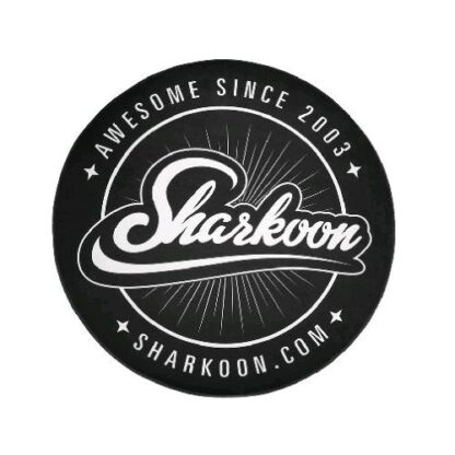 SHARKOON FLOOR MAT TAPPETO PER SEDIA GAMING DIAMETRO 120cm SPESSORE 5mm BASE ANTISCIVOLO POLI