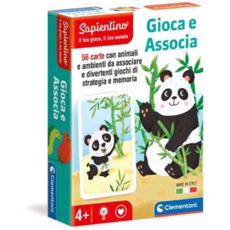 CLEMENTONI SAPIENTINO GIOCA E ASSOCIA GIOCO EDUCATIVO