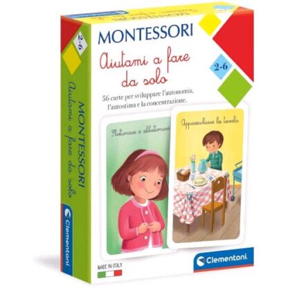 CLEMENTONI MONTESSORI AIUTAMI A FARE DA SOLO GIOCO EDUCATIVO