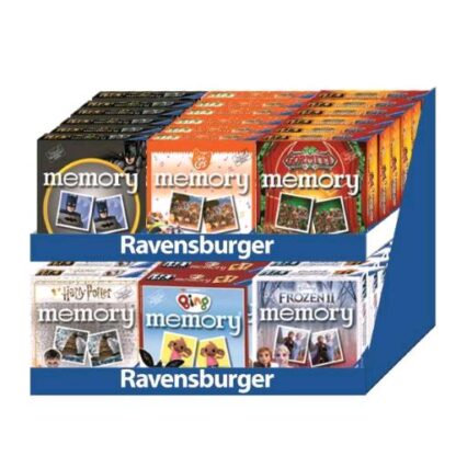 RAVENSBURGER ESPOSITORE DA BANCO MEMORY POCKET ASSORTITI CONF 36 Pz.