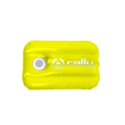 CELLY POOL PILLOW DIFFUSORE WIRELESS IMPERMEABILE CON CUSCINO GONFIABILE 3W GIALLO
