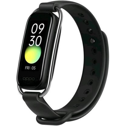 OPPO BAND STYLE TRACKER SMARTWATCH CON SCHERMO AMOLED A COLORI 1.1'' 5ATM CARICA MAGNETICA IMPERMEABILE 50M PEDOMETRO FITNESS CARDIOFREQUENZIMETRO BLACK