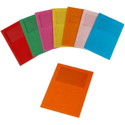 FRASCHINI CARTELLINE CON FINESTRA 200GR 22X31 CM VERDE CONF 20 Pz.