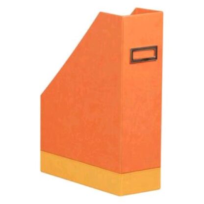 RHODIA PORTARIVISTE IN SIMILPELLE 10X25X31 CM MANDARINO