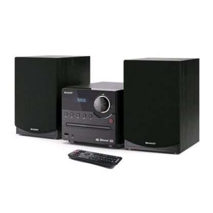 SHARP XL-B517DBK MICRO SYSTEM AUDIO DIGITALE DAB+ FM 40W LETTORE CD RIPRODUZIONE USB MP3 NERO GREY