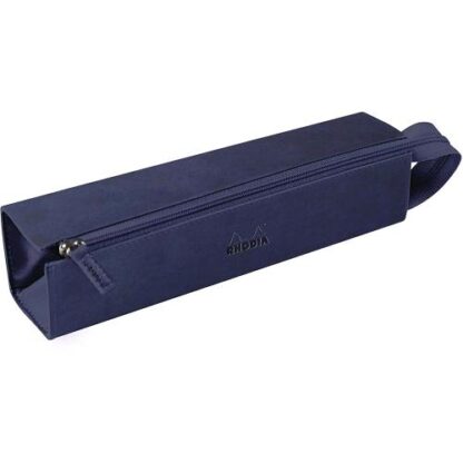 RHODIA ASTUCCIO QUADRATO IN SIMILPELLE 23X5X5 CM BLU NOTTE