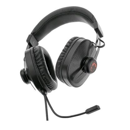 MSI CUFFIE STEREO CON MICROFONO GAMING 2X JACK 3.5 MM NERO