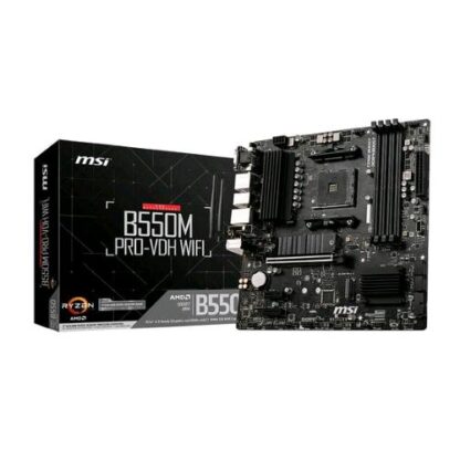 MSI B550M PRO-VDH WI-FI SCHEDA MADRE FORM MICRO ATX CHIPSET AMD B550 SOCKET AM4