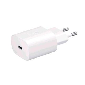SAMSUNG CARICABATTERIE DA RETE RAPIDO 25W 1 X USB TIPO C BIANCO